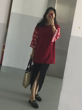「EGOIST（エゴイスト）のアイテム（その他）」を使った、CSYさん（レディース・155cm）の秋コーディネート