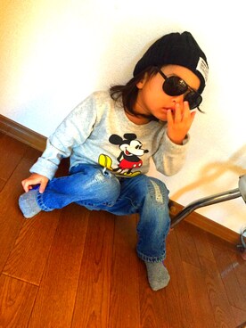 ふみぴろさん（キッズ・90cm）の冬コーディネート