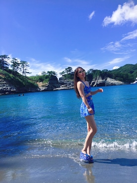 「aimerfeel（エメフィール）のアイテム」を使った、イちゃんさん（レディース・160cm）の夏コーディネート