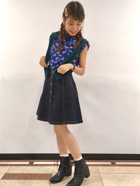 レースアップブーツ の人気ファッションコーディネート 季節 6月 8月 Wear