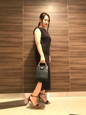 中村有希さん（レディース・157cm）の夏コーディネート