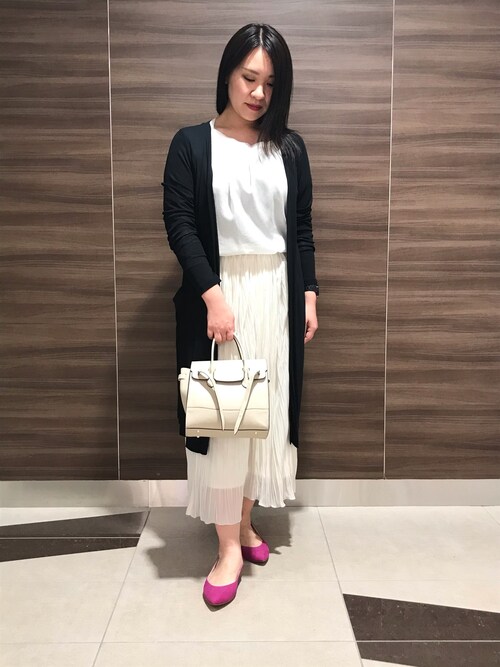 qualite（カリテ） パンツ ランダムプリーツパンツ レディース