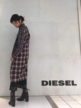 にんさんの（DIESEL | ディーゼル）を使ったコーディネート