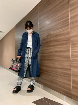 にんさん(レディース・165cm)の夏コーディネート