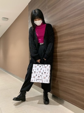 にんさん（レディース・165cm）の冬コーディネート