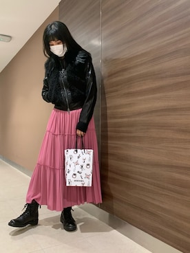 にんさん（レディース・165cm）の冬コーディネート