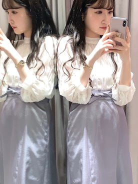「へザー」｜「アイテム（腕時計）」を使った、mayu さん（レディース・155cm）の夏コーディネート