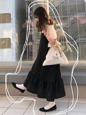 「インスタやってます」｜「アイテム（ワンピース/ドレス）」を使った、mayu さん（レディース・155cm）の夏コーディネート