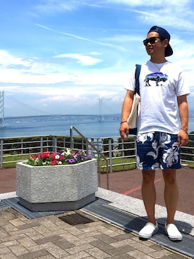 「Manhattan Portage」｜AKITO🇫🇷さん（メンズ・160cm）の夏コーディネート