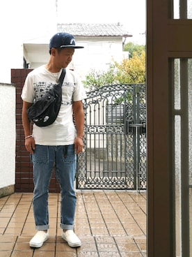 「ネイタルデザイン」｜「アイテム（パンツ）」を使った、AKITO🇫🇷さん（メンズ・160cm）の秋コーディネート