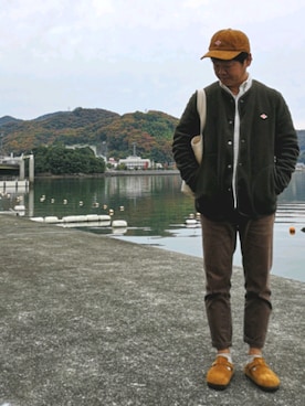 「BAYFLOW(BAYFLOW)」｜「アイテム（ノーカラージャケット）」を使った、AKITO🇫🇷さん（メンズ・160cm）の秋コーディネート