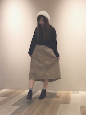 rinatyさん（レディース・156cm）の秋コーディネート