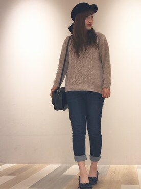 rinatyさん（レディース・156cm）の秋コーディネート