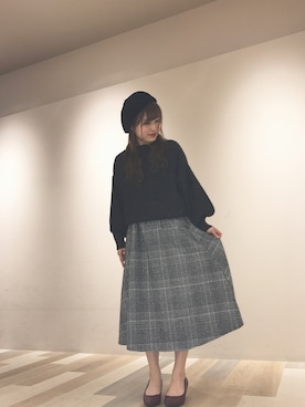 rinatyさん(レディース・156cm)の秋コーディネート