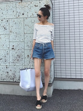 yurieさん（レディース・156cm）の夏コーディネート