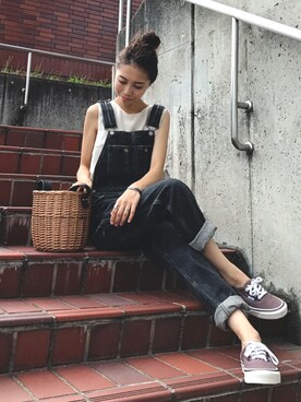 「GRL（グレイル）のアイテム（ピアス（両耳用））」を使った、yurieさん（レディース・156cm）の秋コーディネート