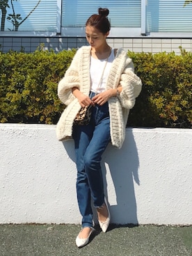 「Repetto（レペット）のアイテム」を使った、yurieさん（レディース・156cm）の秋コーディネート