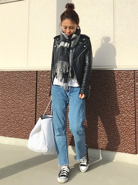 yurieさん（レディース・156cm）の冬コーディネート