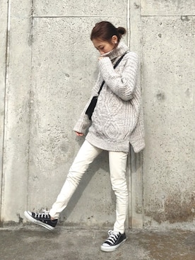 yurieさん（レディース・156cm）の冬コーディネート