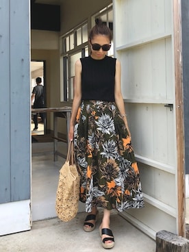 yurieさん（レディース・156cm）の夏コーディネート