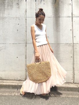 yurieさん（レディース・156cm）の夏コーディネート