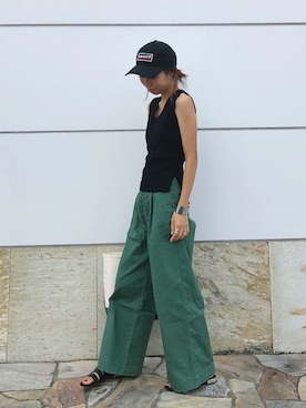 yurieさん（レディース・156cm）の夏コーディネート
