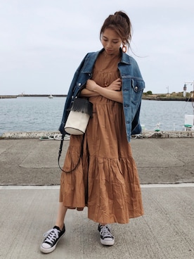 yurieさん（レディース・156cm）の春コーディネート