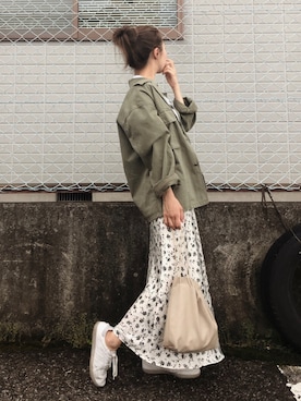 yurieさん（レディース・156cm）の春コーディネート