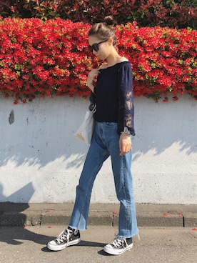 yurieさん（レディース・156cm）の春コーディネート