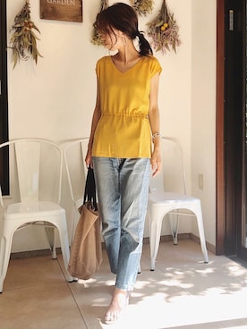 yurieさん（レディース・156cm）の春コーディネート