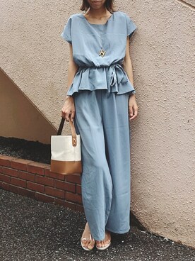 yurieさん(レディース・156cm)の夏コーディネート