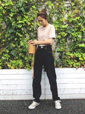 「GRL（グレイル）のアイテム（リング）」を使った、yurieさん（レディース・156cm）の夏コーディネート