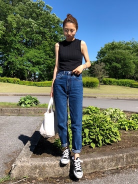 yurieさん(レディース・156cm)の夏コーディネート