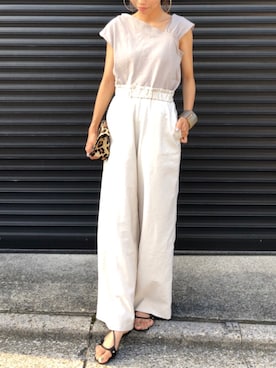 「LI HUA（リーファー）のアイテム」を使った、yurieさん（レディース・156cm）の秋コーディネート