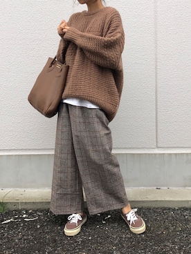 「AZUL ENCANTO」｜yurieさん（レディース・156cm）の秋コーディネート