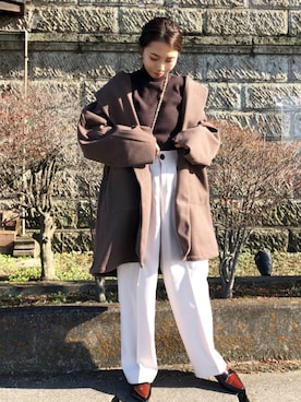 yurieさん（レディース・156cm）の冬コーディネート