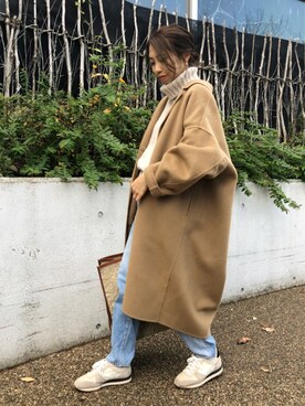 「VERMEIL par iena（ヴェルメイユパーイエナ）のアイテム」を使った、yurieさん（レディース・156cm）の冬コーディネート