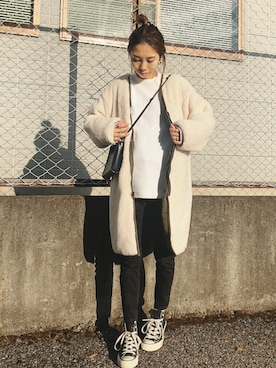 yurieさん（レディース・156cm）の冬コーディネート