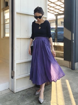 yurieさん（レディース・156cm）の春コーディネート