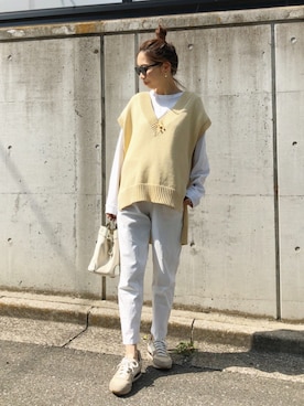 yurieさん（レディース・156cm）の春コーディネート