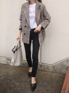 yurieさん（レディース・156cm）の秋コーディネート