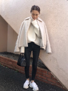 yurieさん(レディース・156cm)の冬コーディネート
