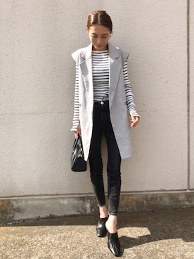 yurieさん（レディース・156cm）の春コーディネート