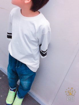 「小1」｜SaA◡̈⃝︎さん（キッズ・110cm）の春コーディネート