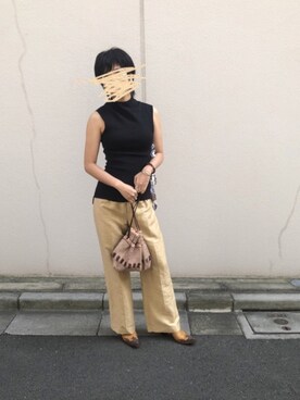 「CRY.（クライ）のアイテム」を使った、DOさん（レディース・166cm）の冬コーディネート