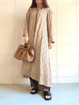 「Bab（バブ）のアイテム（サンダル）」を使った、nnnninnnniさん（レディース・166cm）の春コーディネート