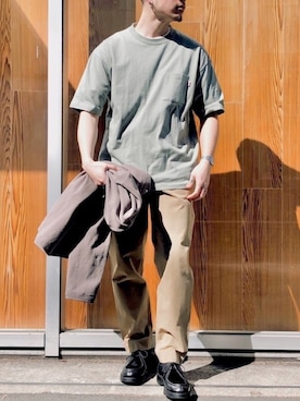 Ciaopanic Typy チャオパニックティピー のチノパンツを使ったメンズ人気ファッションコーディネート ユーザー ショップスタッフ Wear