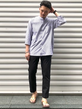 kurasumiさん（メンズ・171cm）の夏コーディネート