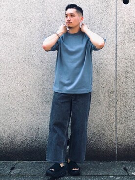 「おうちスタイル」｜「アイテム（その他）」を使った、kurasumiさん（メンズ・171cm）の春コーディネート