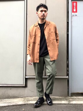 kurasumiさん（メンズ・171cm）の秋コーディネート